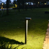 Moderne LED-Pollerleuchte für Garten und Außenbereich, IP65