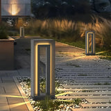 Moderne LED-Solar-Wegeleuchte in rechteckigem Design, IP65