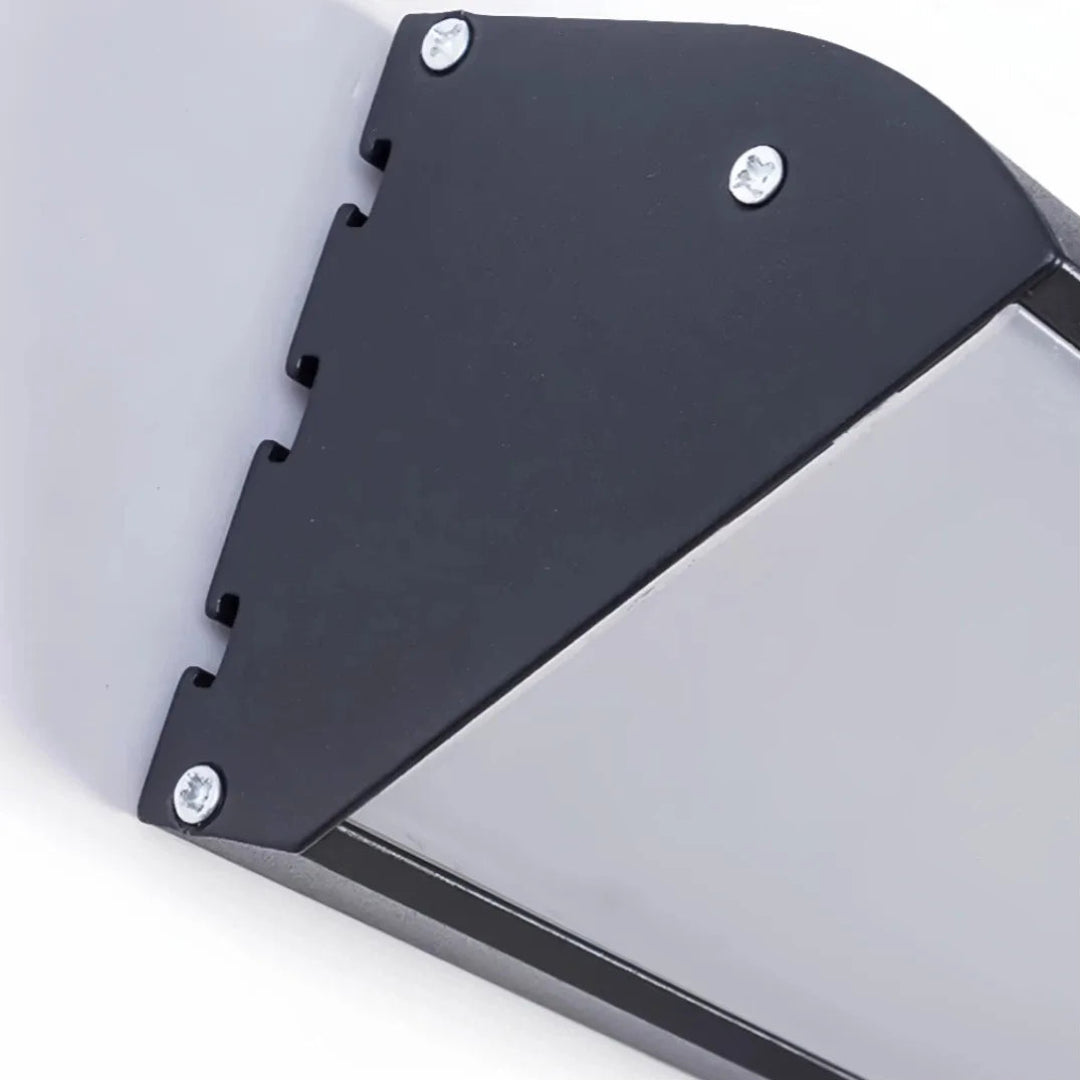 IP65 LED-Außenwandleuchte mit schwarzem Aluminiumgehäuse 