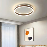 Moderne LED-Ring-Deckenleuchte dimmbar fürs Schlafzimmer – Ø 40/50 cm