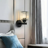 Moderne LED Kristall-Wandleuchte für Schlafzimmer