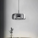 Moderne LED Pendelleuchte aus Glas – dimmbar, ideal für Esszimmer