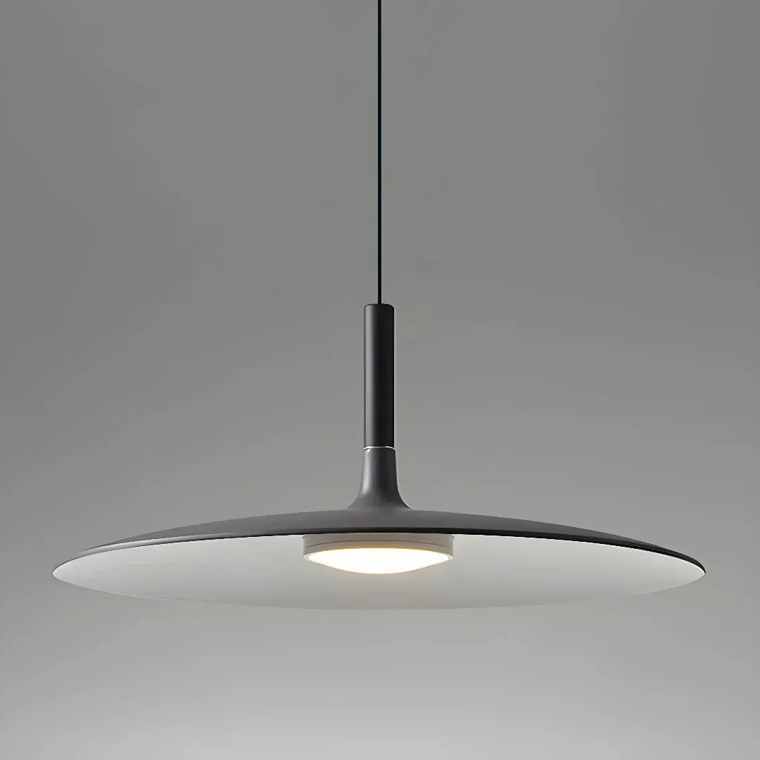 Moderne LED Pendelleuchte im UFO-Design für Esszimmer