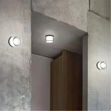 Moderne Runde LED Wandleuchte für den Außenbereich