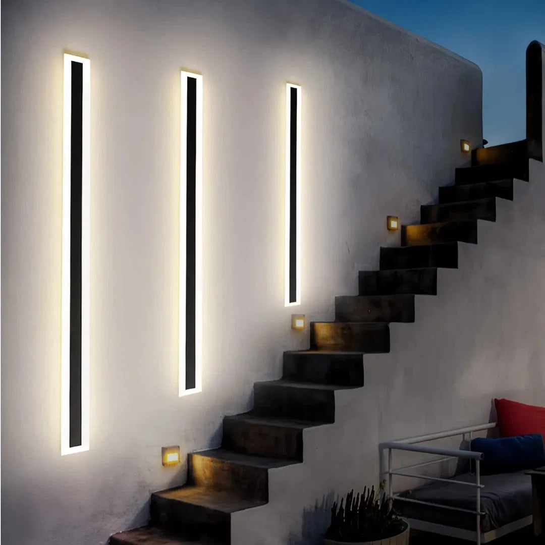 Lichtausführungen der LED Außenwandleuchte in Warmweiß und Kaltweiß