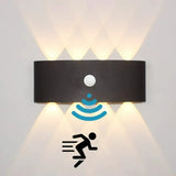 LED Außenwandleuchte mit Bewegungsmelder – IP65, wasserdicht