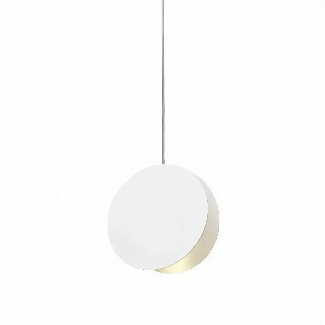Moderne Einzelne Pendelleuchte aus Metall für Esszimmer, Muschel-Design