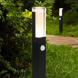 Moderne Garten-Wegeleuchte mit Bewegungsmelder, IP65