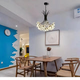 Moderne Kronleuchter für das Esszimmer mit Blüten-Design
