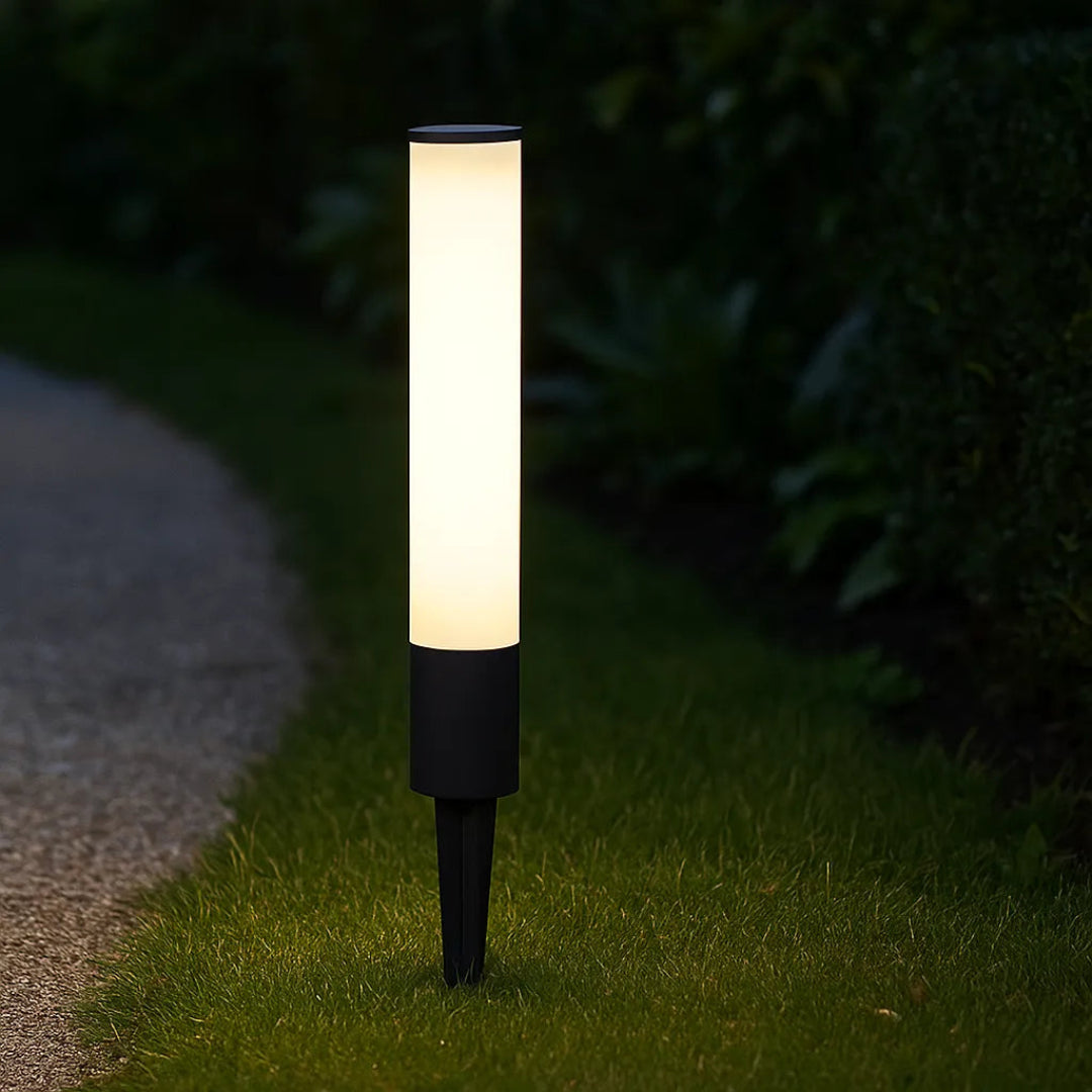Moderne LED Garten Wegeleuchte schwarz mit IP65