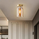 Moderne LED-Deckenleuchte aus Glas für Flur & Eingangsbereich