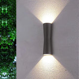 LED Außenwandleuchte Up and Down – modern, IP65, für den Außenbereich
