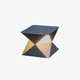 Moderne schwarze Terrassenlaterne IP65 für Garten
