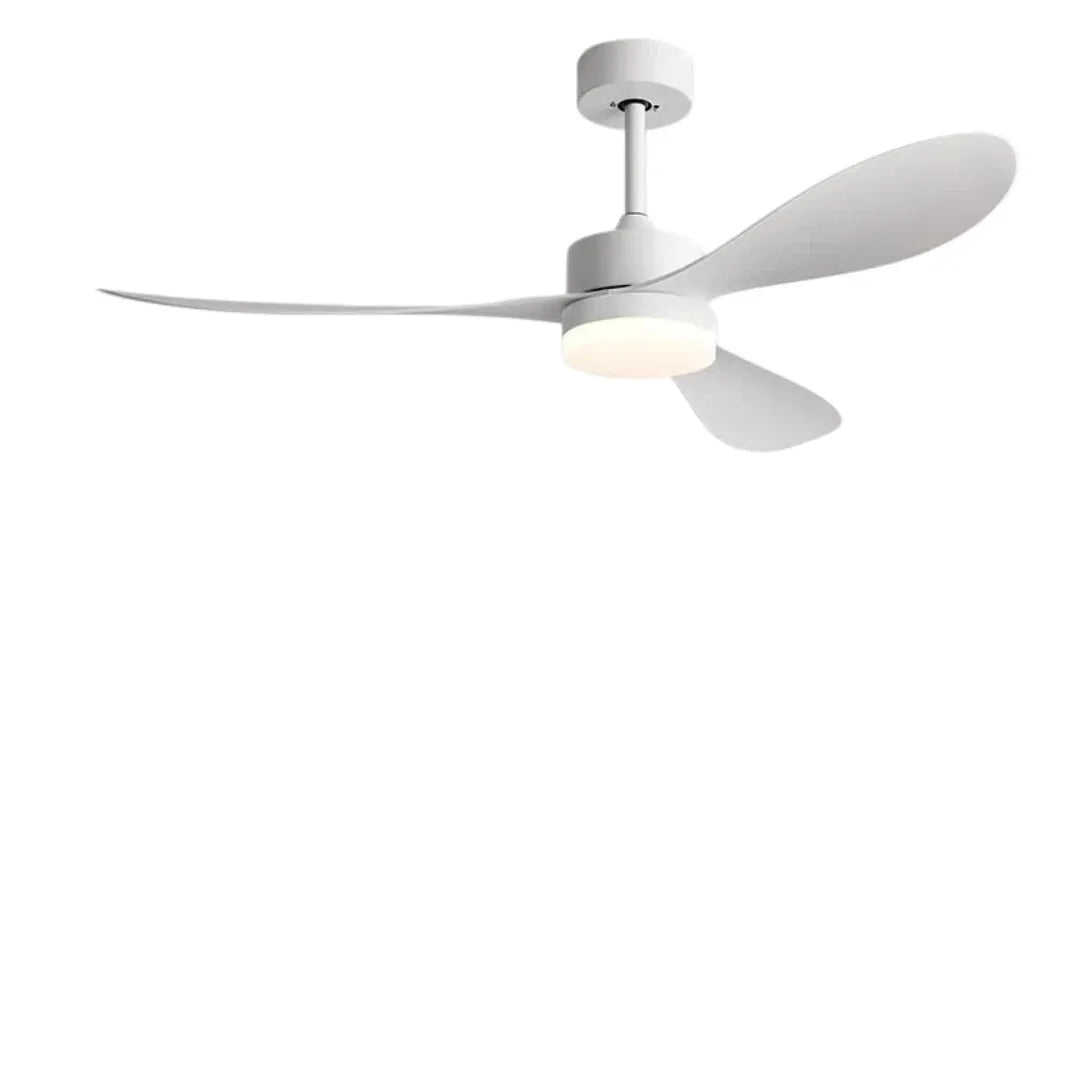 Moderner Deckenventilator mit Fernbedienung und Licht