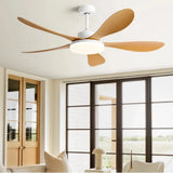 Moderner Deckenventilator mit Fernbedienung und Licht