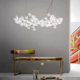 Moderner Kronleuchter mit floralem Design für das Esszimmer