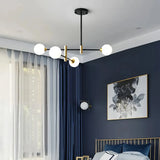 Moderner Sputnik-Kronleuchter fürs Esszimmer