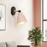 Nordische Wandleuchte mit Kabel dimmbar für Schlafzimmer
