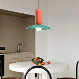 Nordische Pendelleuchte im Macaron-Stil aus Metall für das Esszimmer
