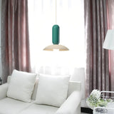 Nordische Pendelleuchte im Macaron-Stil aus Metall für das Esszimmer