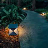 Moderne schwarze Terrassenlaterne IP65 für Garten