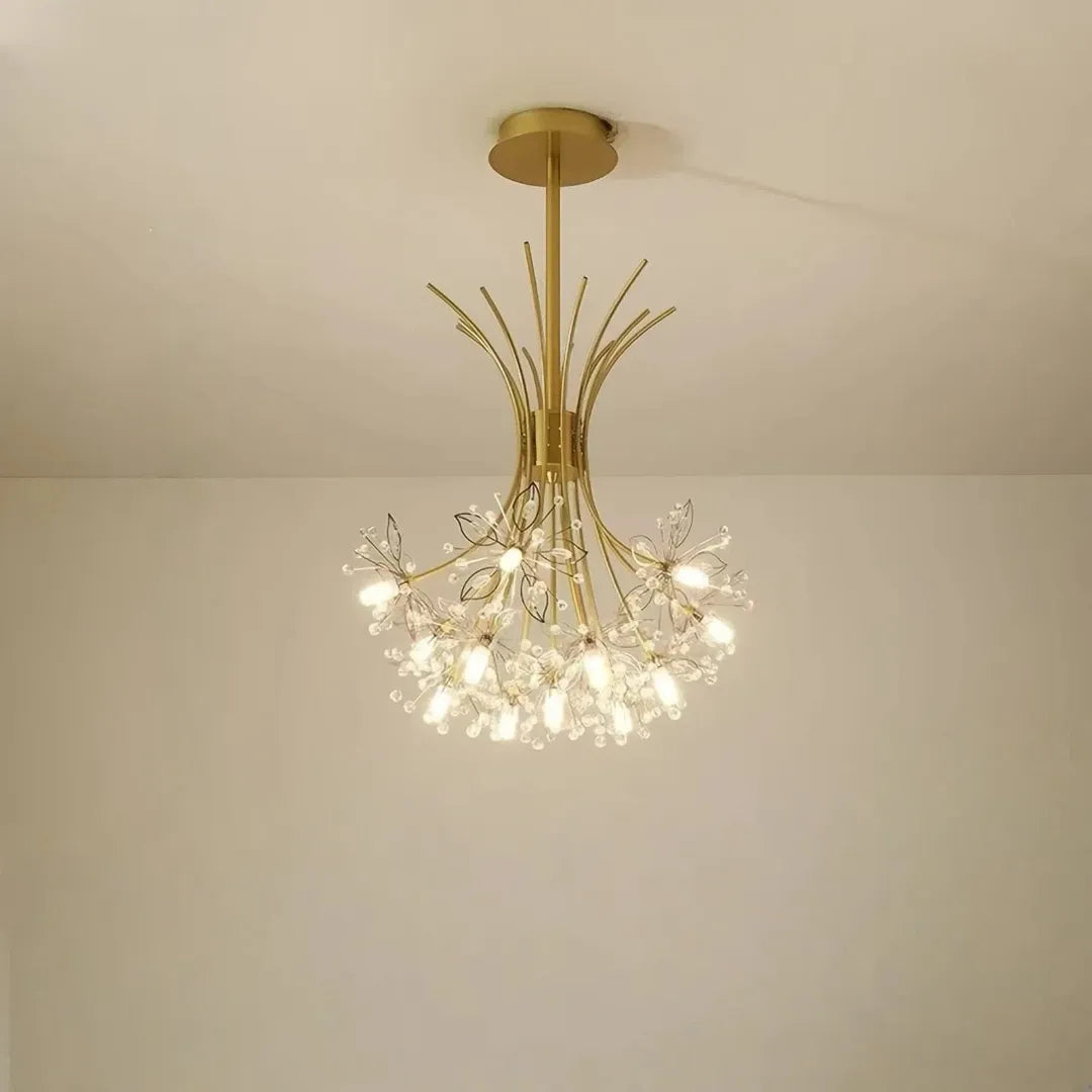 Moderne Kronleuchter für das Esszimmer mit Blüten-Design