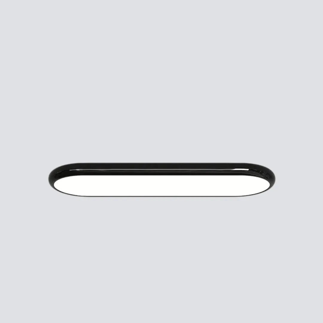 Ovale LED-Deckenleuchte modern für Flur und Eingangsbereich