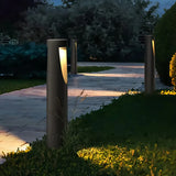Pollerleuchte für den Garten – IP65 Außenleuchte aus Metall, Schwarz