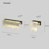 Solar Aussenwandleuchte LED für den Außenbereich, Modernes Design