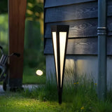 Solar Erdspießleuchten für den Garten – Schwarz, IP65