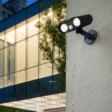 Solar LED-Außenstrahler mit Bewegungsmelder für Garten und Hof