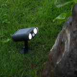 Solar LED-Außenstrahler mit Bewegungsmelder für Garten und Hof