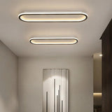 LED-Deckenleuchte oval dimmbar für Flur, Diele & Eingangsbereich