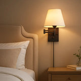 Moderne LED Wandleuchte fürs Schlafzimmer dimmbar und verstellbar