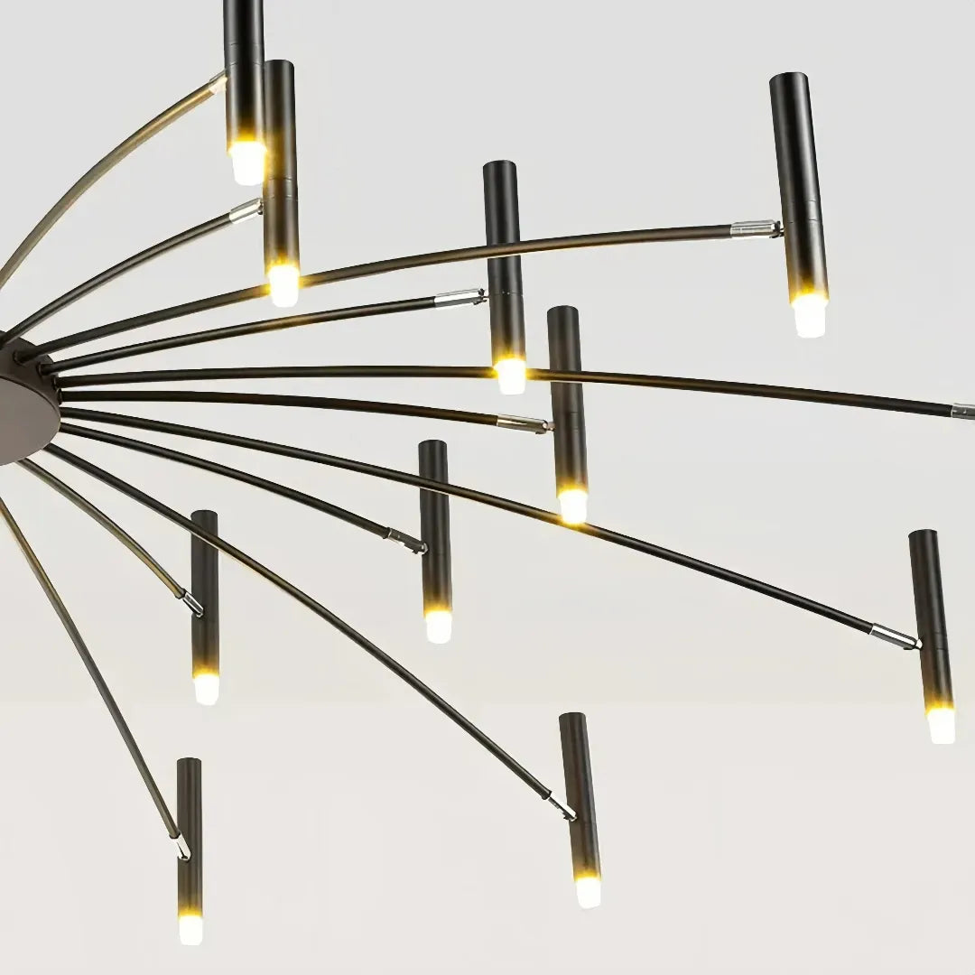 Dimmbarer LED Kronleuchter mit Fernbedienung