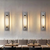 Industrial Wandlampe aus Metall innen