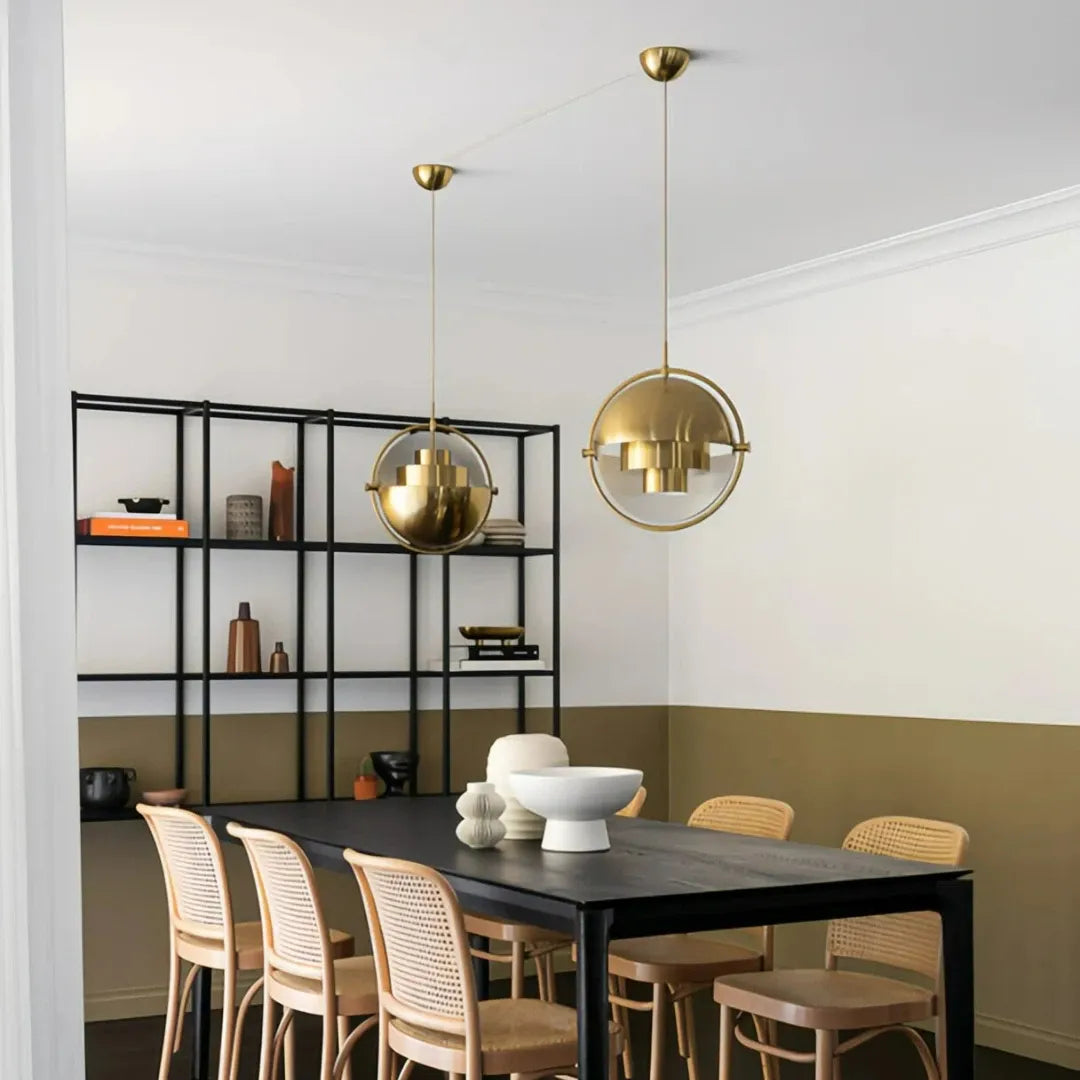 Moderne Design Pendelleuchten aus Eisen für den Esstisch
