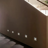 Wandeinbauleuchte Edelstahl IP65 für Balkon und Treppen