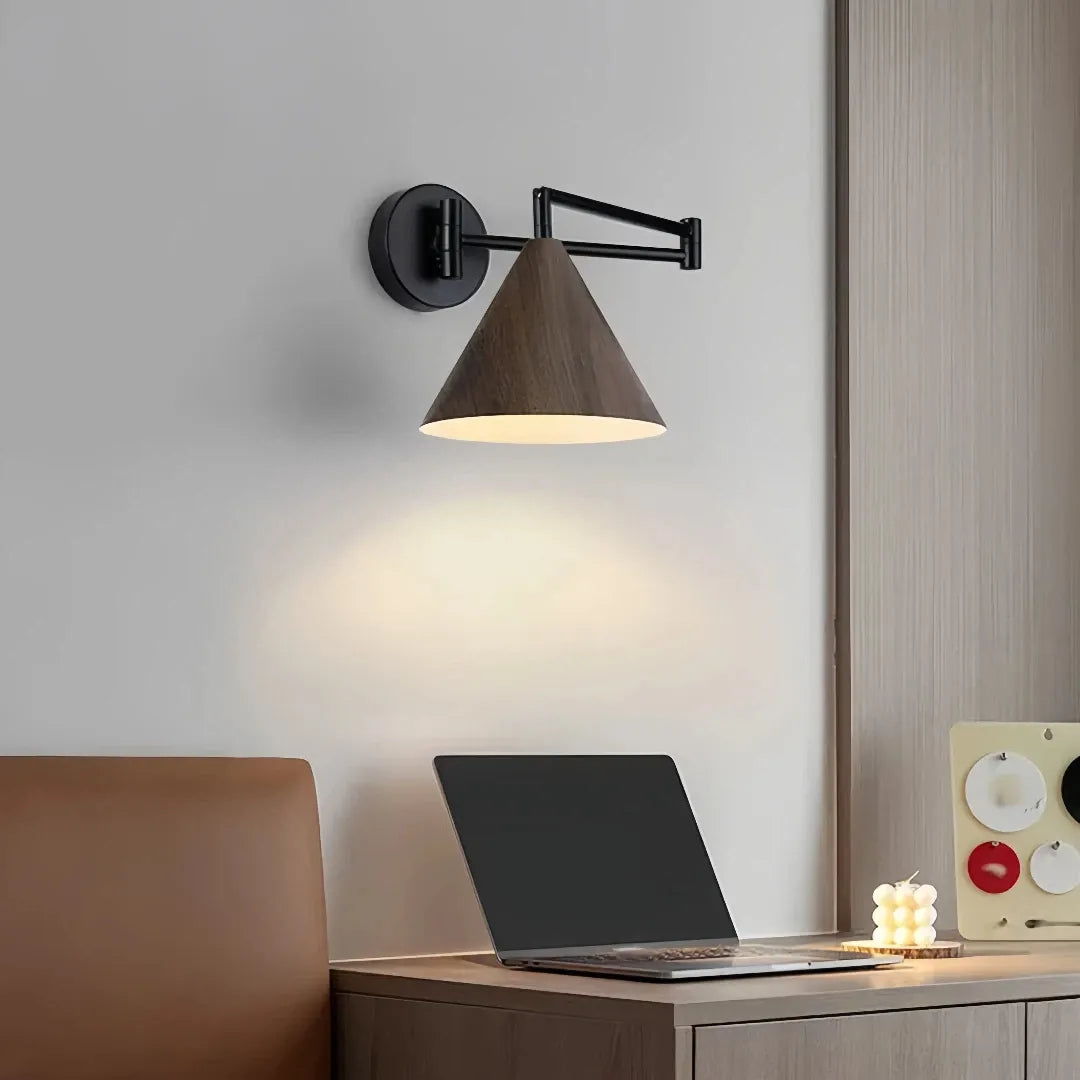 Wandleuchte mit schwenkbarem Arm Modern für Arbeitszimmer