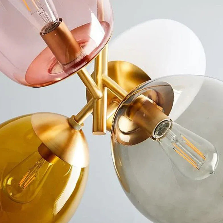 cluster-pendelleuchte glas nordisch modern elegant stilvoll - Lampe Markt