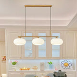 Esszimmer Hängelampe LED Glas weiß modern - Lampe Markt