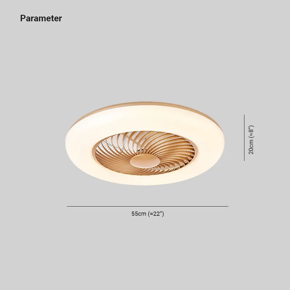 Design Deckenventilator mit Licht im modernen Stil - Lampe Markt