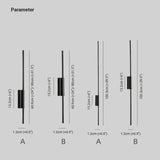 Wandleuchte schwarz up down für modernes Wohndesign - Lampe Markt