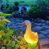 garten dekoleuchte Entzückende Enten Bodenlampe für den Garten - Lampe Markt