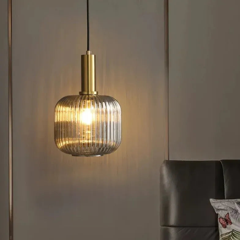 Glas Pendelleuchte grün modern minimalistisch Design - Lampe Markt