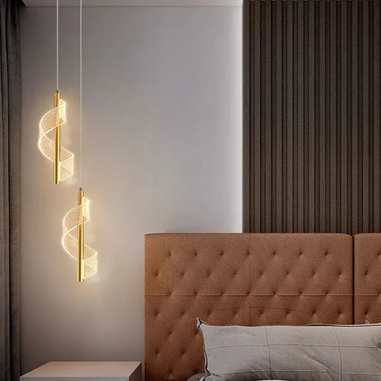 Hängeleuchte klein nordisch leicht Luxus minimalistisch - Lampe Markt