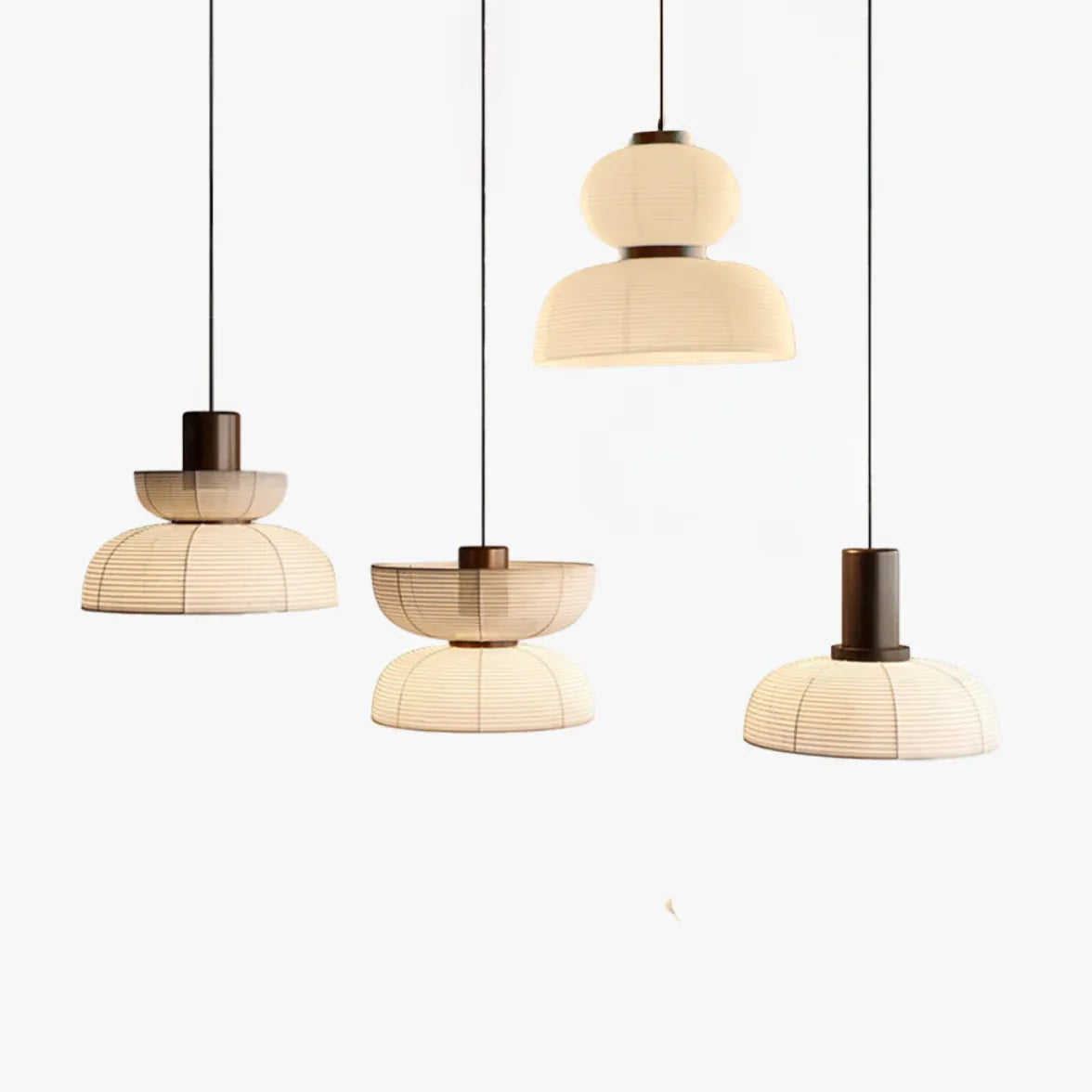 Hängeleuchten Rattan im japanischen kreativen Teeraum - Lampe Markt