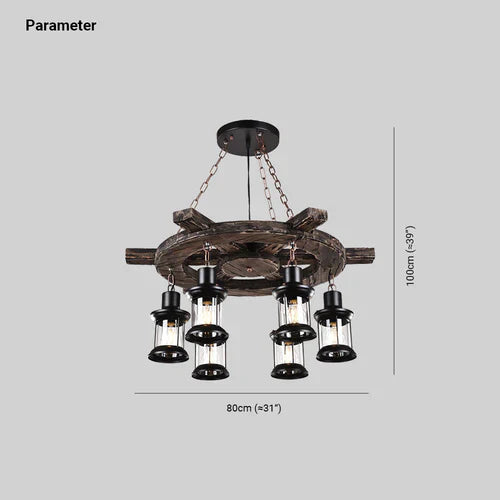 Industrielampe alt im amerikanischen Vintage Stil - Lampe Markt