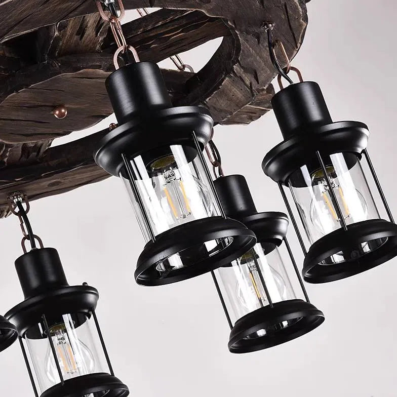 Industrielampe alt im amerikanischen Vintage Stil - Lampe Markt