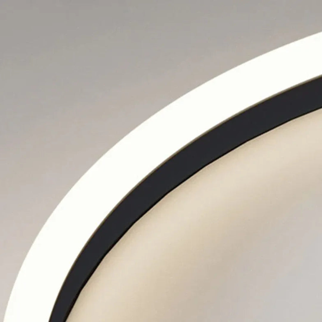 LED Deckenleuchte dimmbar schlafzimmer nordisch modern rund - Lampe Markt